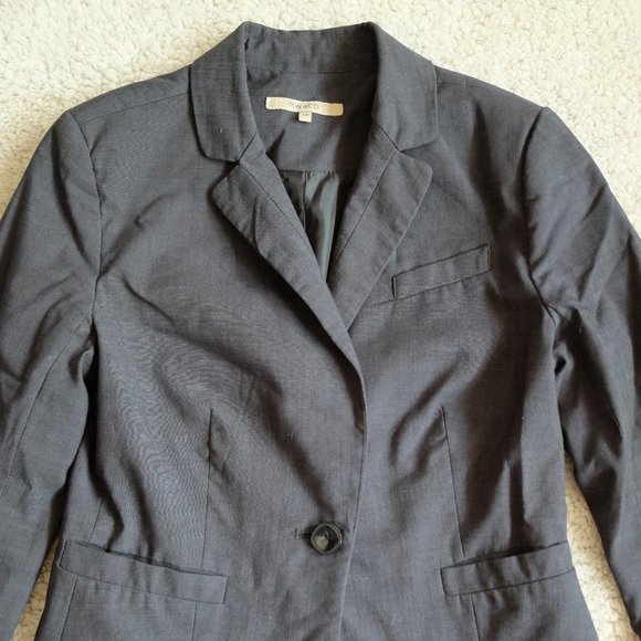 RW&CO Grey/Blue Full Suit (Jacket + Pants) - Picture 4 of 8